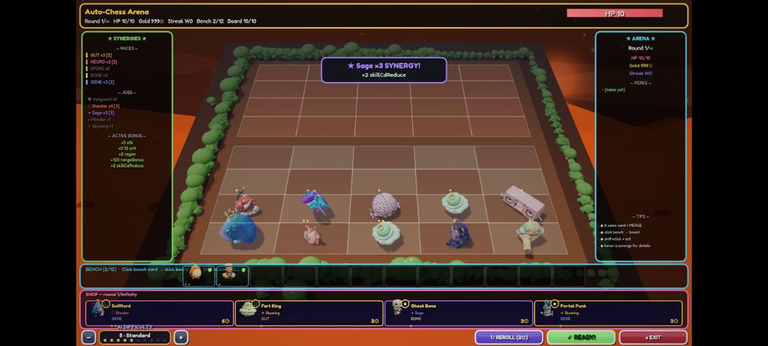 Auto Chess gameplay