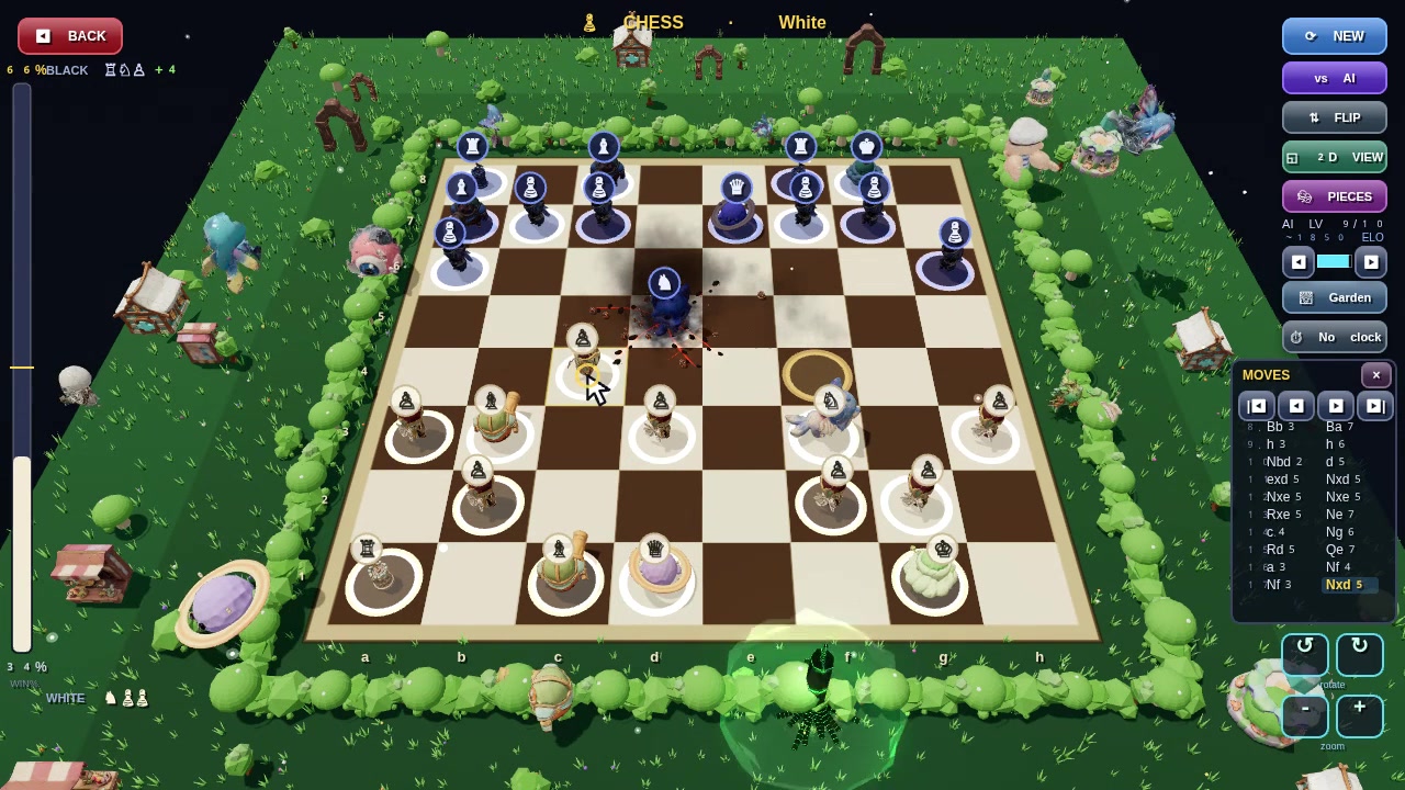 Pure Chess living 3D board