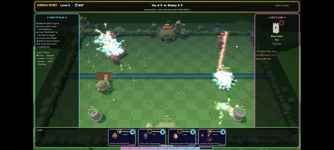 Arena Rush gameplay